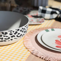 Fringed Placemats S/4