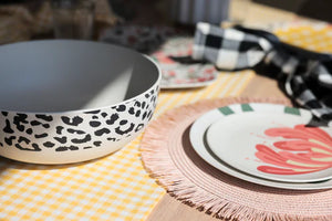 Fringed Placemats S/4