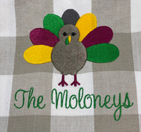 Turkey Buffalo Check Towel
