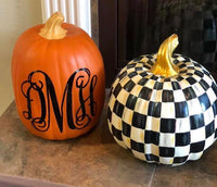 Vinyl Decal Monogram
