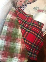 Reversible Christmas Check Napkin Set of 4
