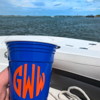 Monogrammed Party Cup