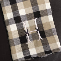 Monogrammed Autumn Plaid Hand Towels