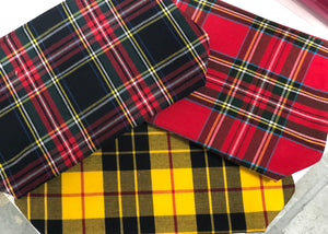 Tartan Cosmetic Bag