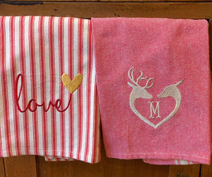 Valentine's Kitchen Towels