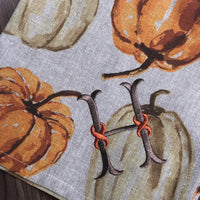 Watercolor Pumpkin Napkin Set