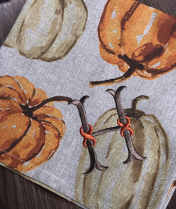 Watercolor Pumpkin Napkin Set