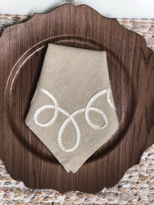 Flourish Chambray Napkin Set