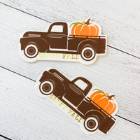 Fall Truck Paper Napkins