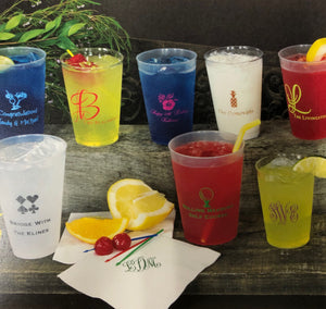 Monogrammed Party Tumblers