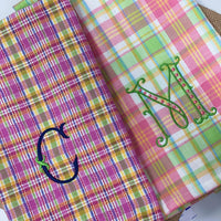 Spring Plaid Dishtowel