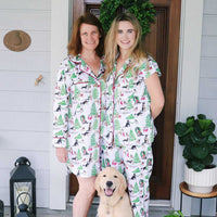 12 Dogs of Christmas Capri Pajamas