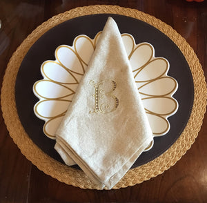 Personalized Round Placemats