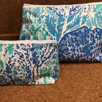 Lilly Turquoise Cosmetic Bag