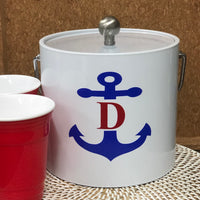 Monogrammed Palm Beach Ice Bucket