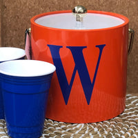 Monogrammed Palm Beach Ice Bucket