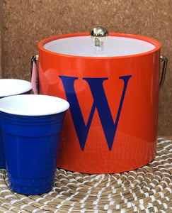 Monogrammed Palm Beach Ice Bucket