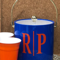 Monogrammed Palm Beach Ice Bucket