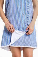 Monogrammed Seersucker Towel Wrap
