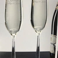 Monogrammed Bella Wine Glasses