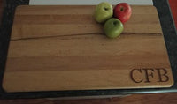 Monogrammed Artisan Cutting Boards
