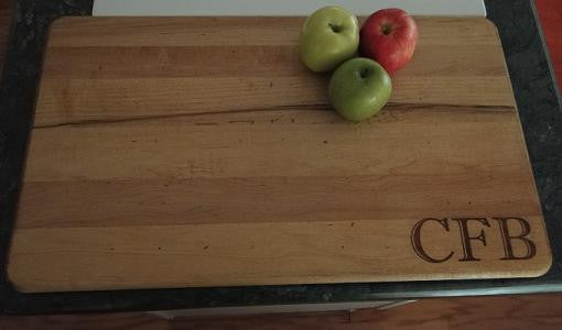 Monogrammed Artisan Cutting Boards