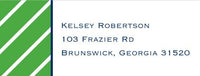 Kent Stripe Address Label