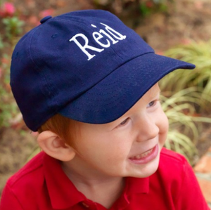 Monogrammed Kids Baseball Cap