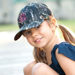 Monogrammed Kids Baseball Cap