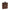Chestnut Leather Wrapped Single Initial Flask