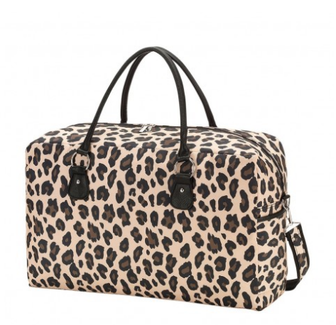 Monogrammed weekender top travel bag