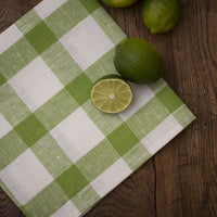 Henry Check Linen Napkin