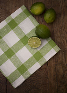 Henry Check Linen Napkin