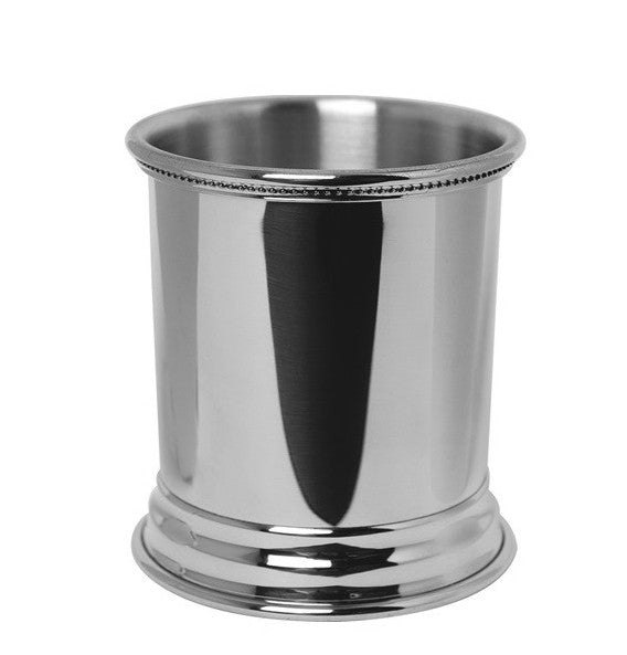 Engraved Louisiana Pewter Julep Cup