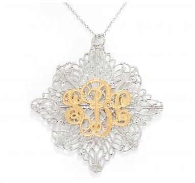 Louise Filigree Pendant