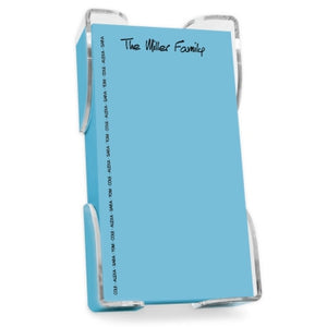 Family Pride List (Carnival with holder)