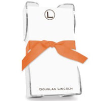 Crest List - White with Holder
