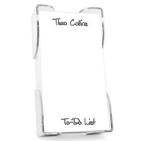 Stencil List - White with holder
