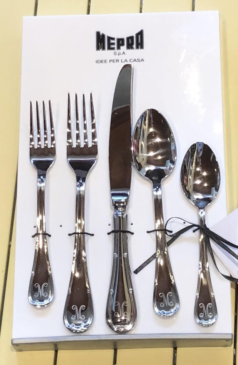 Raffaello Monogrammed Flatware