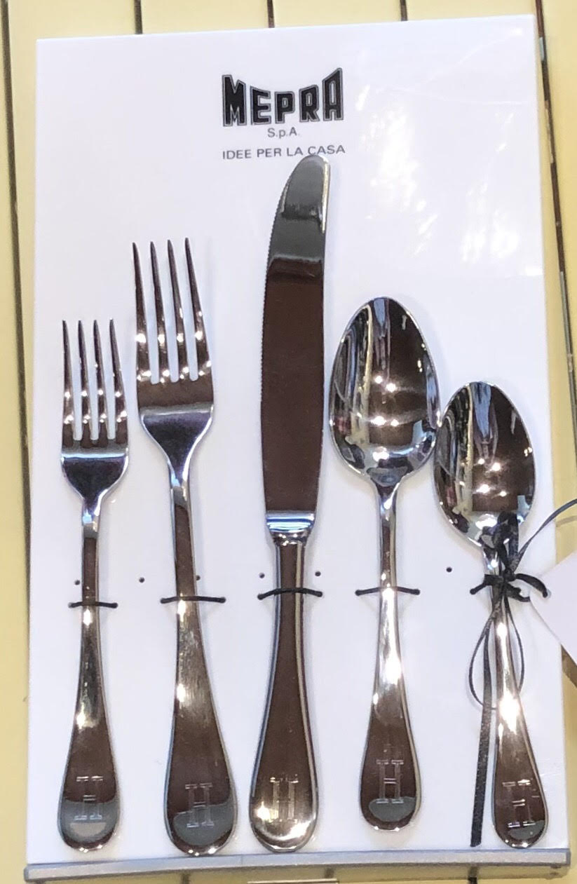 Roma Monogrammed Flatware