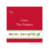 Merry Everything Stickers
