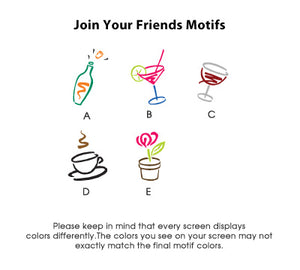 Join Your Friends Agenda - White with Holder