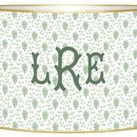 Sage Provencial Print on White Letter Box