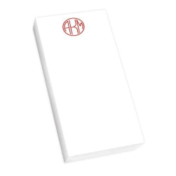 Delavan Monogram Mini List - White Refill