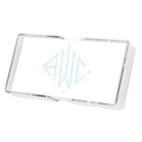 Henley Watercolor Monogram Mini List - White with Holder
