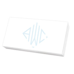 Henley Watercolor Monogram Mini List - White Refill