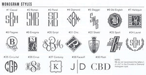 Monogrammed Atelier Ice Bucket