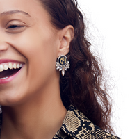 Monogrammed Vienna Earrings