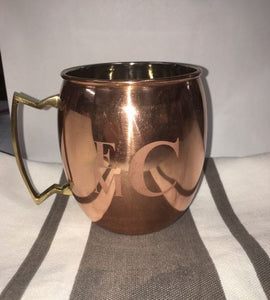Monogrammed Moscow Mules