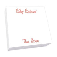 Stencil Memo Square - White REFILL
